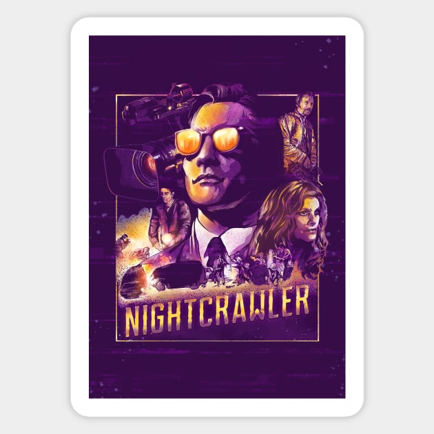 Nightcrawler Sticker by theusher